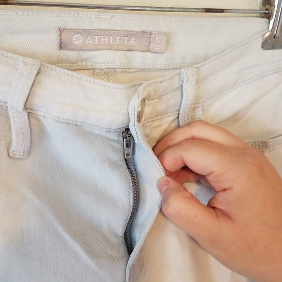 Athleta Jeans Women's 4 Sculptek Skinny Biscayne Wash 308713-01 - Picture 5 of 11